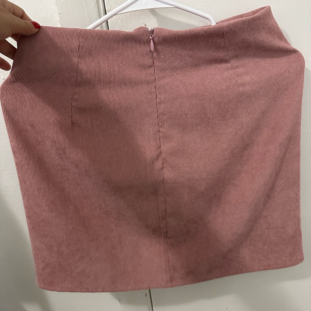 Pink skirt